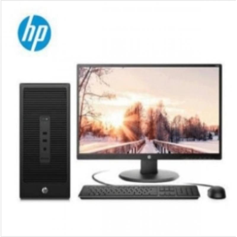 惠普(HP）288 PRO G3 MT (I5-7500/4G/1TB/集显/DVD刻录) 台式计算机 (21.5英寸显示器)*