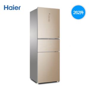 海尔（Haier）BCD-262WDGB   电冰箱