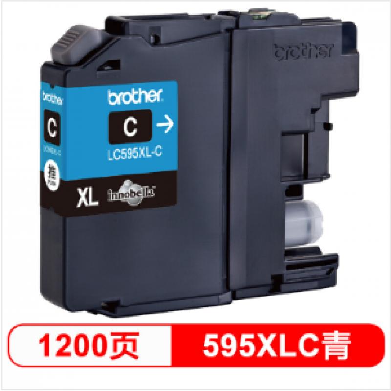 兄弟（brother）LC595XL-C 墨盒（青色适用:MFC-J2510)