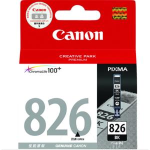 佳能(Canon）CLI-826BK 黑色墨盒（适用MX898、MG6280、iP4980、iX6580）