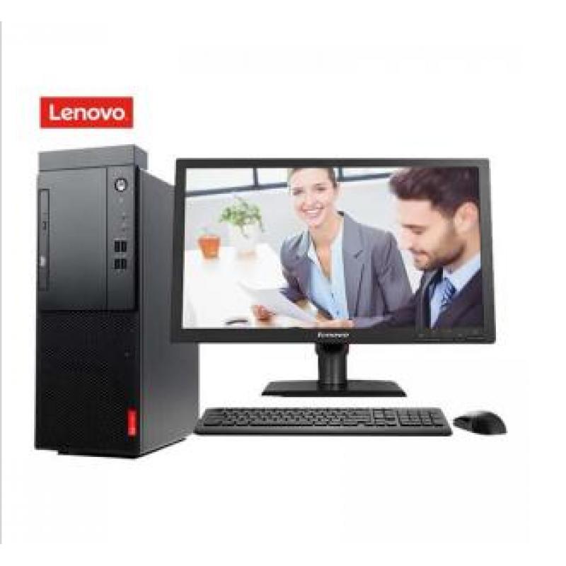 联想 (Lenovo) 启天M420-D001（i3-8100/4GB/500G）台式计算机（配20.7寸显示器）