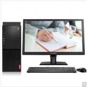 联想(Lenovo）启天M415-B117 (i3-7100/4G/1T+128G/集显/无光驱/21.5寸) 台式计算机