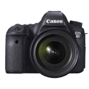 佳能 EOS-6D 单反相机套装 EF-24-105 F/4L IS USM（高速32G内存卡+专用包）照相机