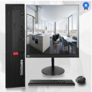 联想(Lenovo) ThinkCentre M720e-A001（i3-9100/8GB/1TB/无光驱//21.5寸显示器）台式计算机