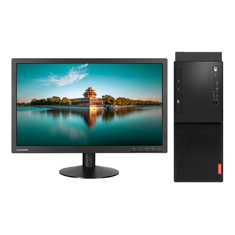 联想(Lenovo）启天M520-B012 （A6 Pro-8580/4GB/1TB/无光驱/集成）台式计算机（19.5英寸显示器)