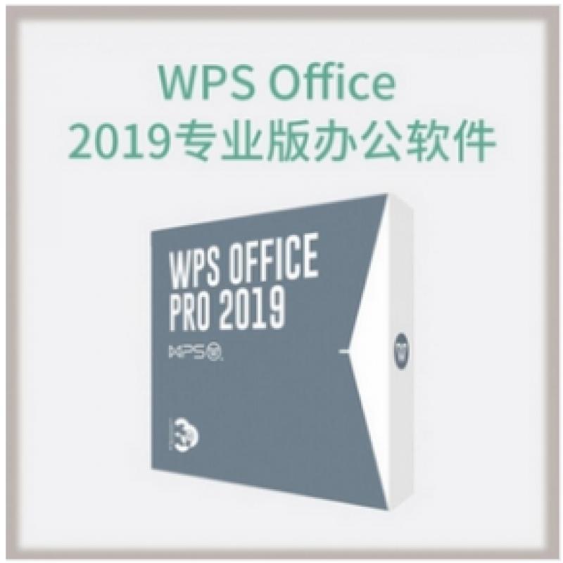 金山 WPS Office 2019专业版 办公套件