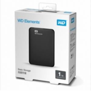 西部数据（WD） WDBUZG0010BBK 1TB USB3.0 移动硬盘