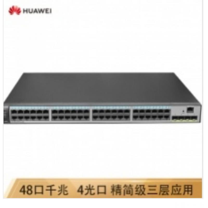 华为（HUAWEI）S5720-52P-LI-AC 48个10/100/1000Base-T以太网端口,4个千兆SFP 交换设备