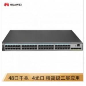 华为（HUAWEI）S5720-52P-LI-AC 48个10/100/1000Base-T以太网端口,4个千兆SFP 交换设备