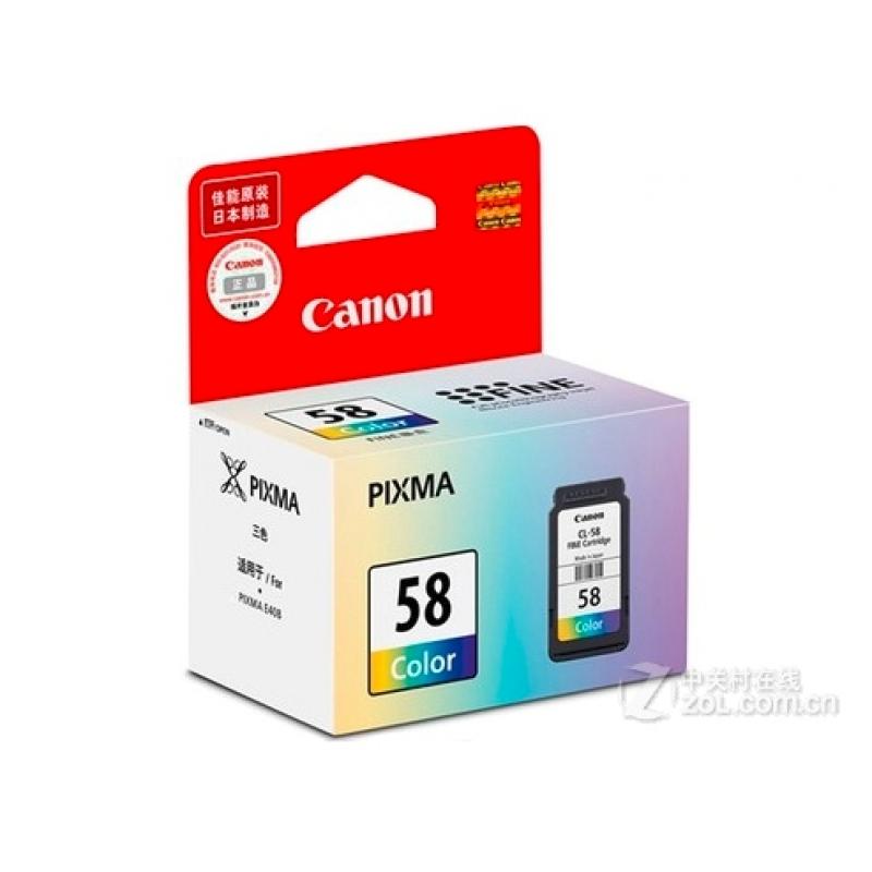 佳能（Canon）CL-58彩色墨盒 （适用E488、E478、E468、E418）