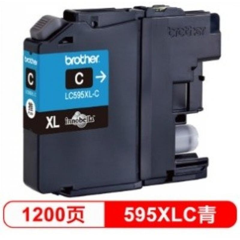 兄弟（brother） LC595XL-C 墨盒（青色适用:MFC-J2510)