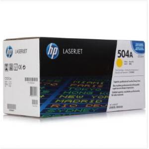 惠普（HP）LaserJet CE252A黄色硒鼓 504A（适用Color LaserJet CP3525 3525n 3525dn）