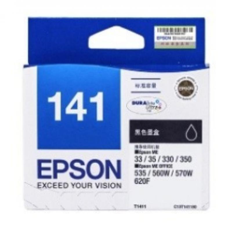 爱普生（EPSON） T1411 墨盒 黑 （单位：个） 适用机型:ME33/35/330/350/535/560W/570W/620F