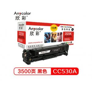 欣彩（Anycolor）AR-2025K（专业版）CC530A黑色硒鼓 304A 适用惠普HP Color LaserJet CP2025 2320