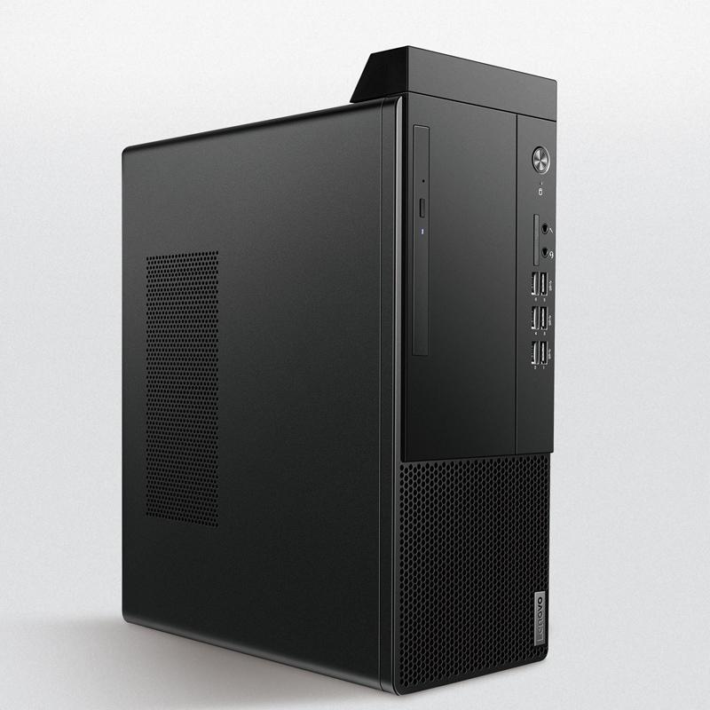 联想(Lenovo）启天M435-B016（i3-10100/4G/128GB+1TB/无光驱/云教室) 台式计算机（19.5英寸显示器)
