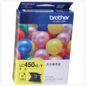 兄弟（Brother） 墨盒 LC450XL-Y 黄色墨盒（适用：MFC-J6710DW、J5910DW、J6910DW）