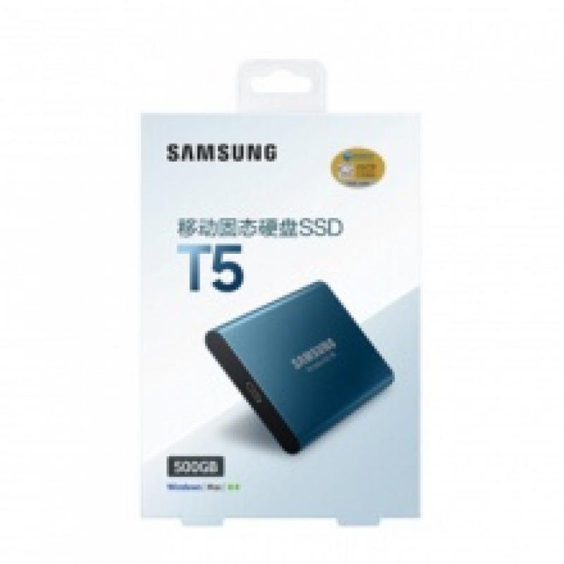 三星（SAMSUNG）移动硬盘 SSD T7 500GB  Type-c USB3.2 （MU-PC500T）