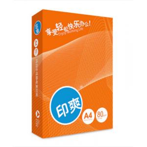 复印纸 印爽/yinshuang 亚太森博 印爽 A4 80g 8包 500张/包 白色